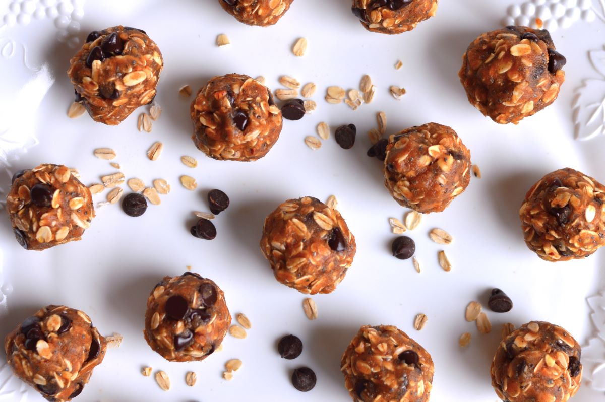 Healthy Peanut Butter Energy Balls with Almond Pulp Simple Nourished Home