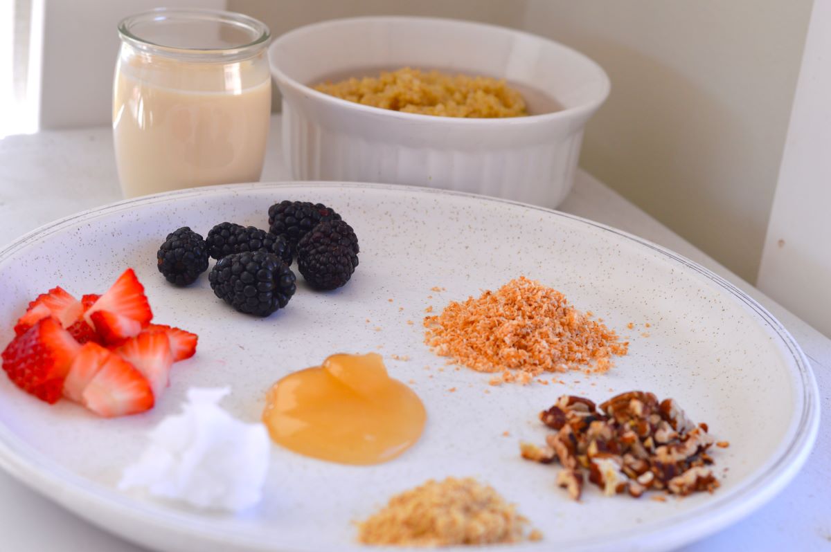 Easy Hot Quinoa Breakfast Cereal Simple Nourished Home