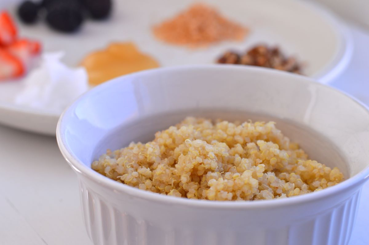 Easy Hot Quinoa Breakfast Cereal Simple Nourished Home